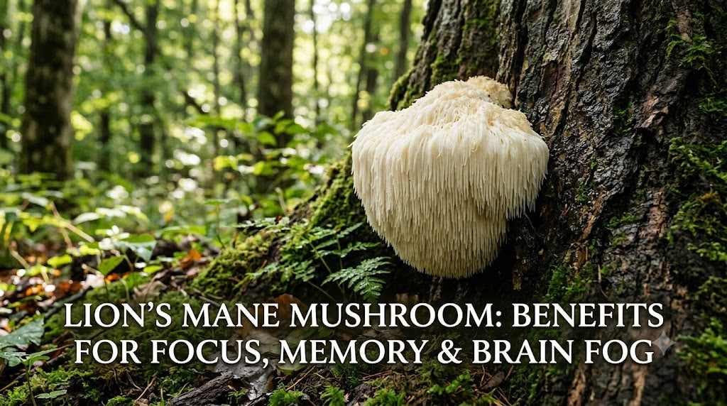 Lion's Mane Mushroom: Benefits for Focus, Memory and Brain Fog
