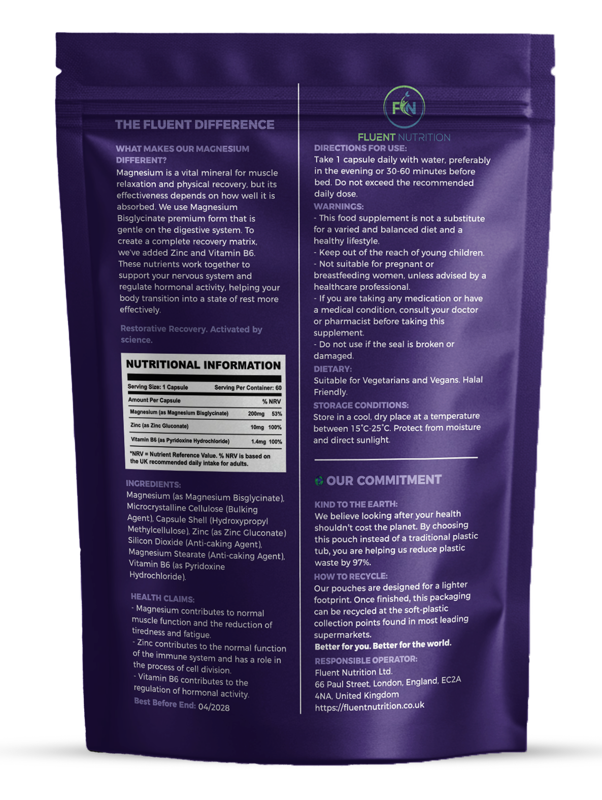 Magnesium Bisglycinate 1500 MG