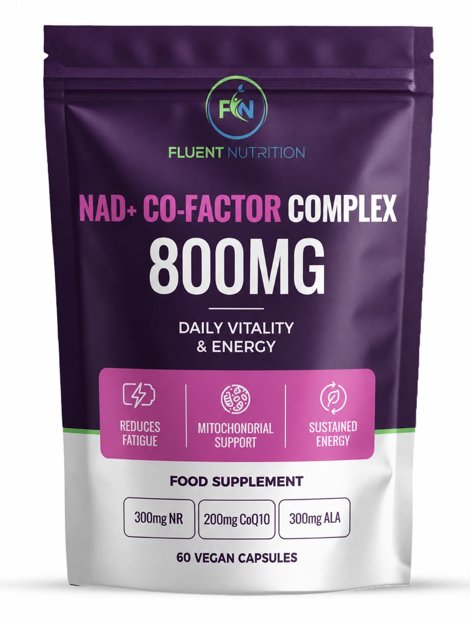 NAD+ Co-Factor Complex 800mg